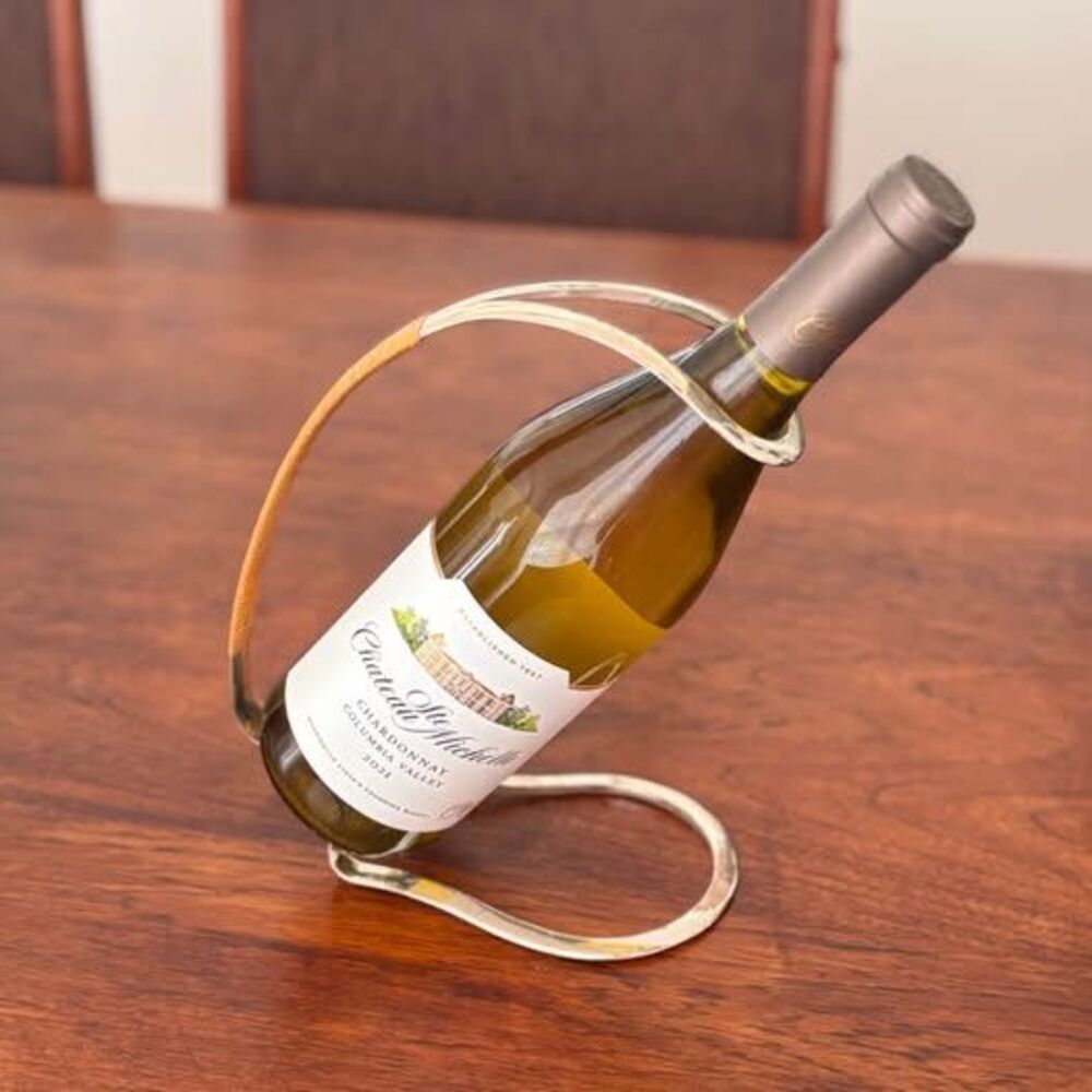 1960s Mid-Century Wine Bottle Holder From Eisenberg Lozano of New York